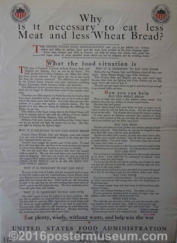 Link to  What the Food Situation isUnited States Food Administration  Product