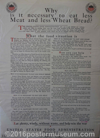 Link to What the Food Situation isUnited States Food Administration Product