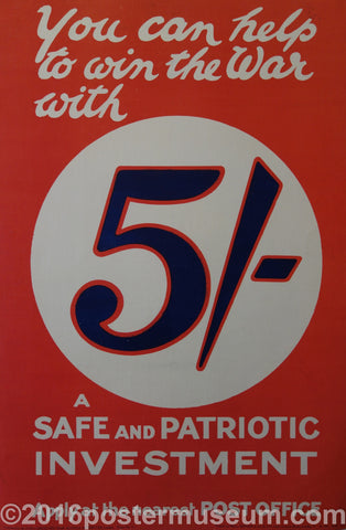 Link to  5/-Parliamentary War Savings Committee  Product