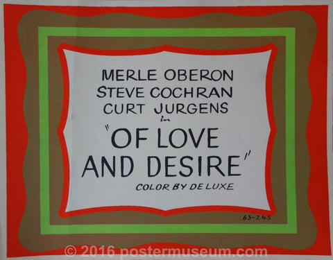 Link to  Of Love and Desire  Product
