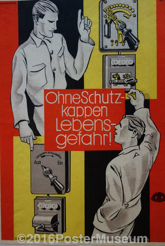 Link to  Ohne Schutz Kappen Lebens-Gefahr!Austria c. 1930  Product