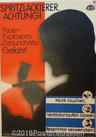 Link to  Spritzlackierer Achtung!Austria c. 1930  Product