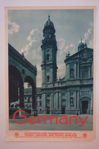 Link to Germany: Bavaria - Munich, the Theatine Church and FeldherhalleGermany Product