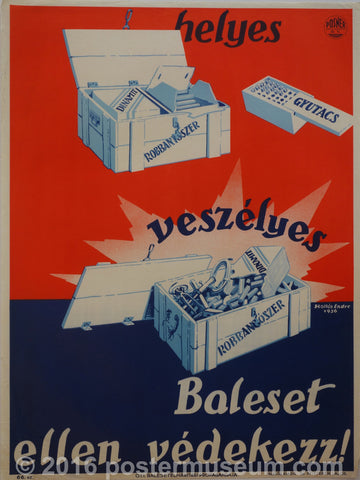Link to Baleset Ellen Vedekezz! (66.sz.) Guard Against Accidents!Hollo's Endre 1936 Product