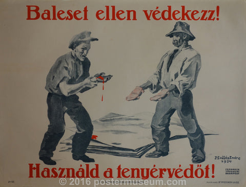Link to  Baleset Ellen Vedekezz!  (Guard Against Accidents) 21. SZ.)Hollo's Endre 1934  Product
