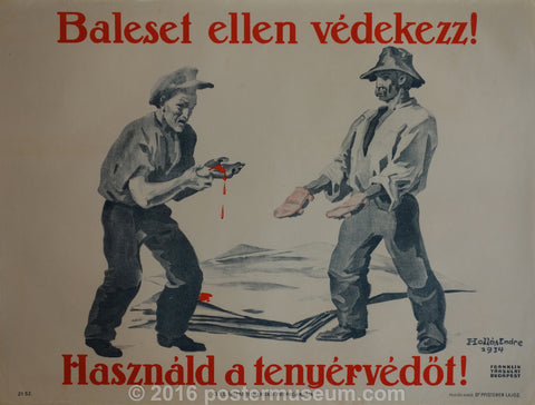 Link to Baleset Ellen Vedekezz! (Guard Against Accidents) 21. SZ.)Hollo's Endre 1934 Product