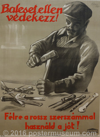 Link to  Baleset Ellen Vedekezz!  (Guard Against Accidents) 35. SZ.)Koves 1935  Product