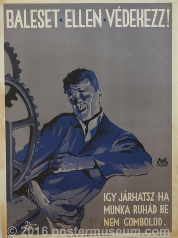 Link to  Baleset Ellen Vedekezz! (Guard Against Accidents) 8. SZ)Neiues Fejes 1932  Product