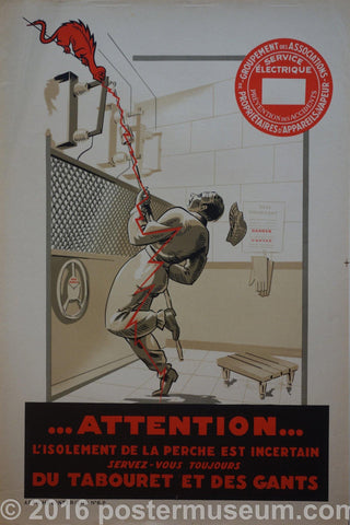 Link to  ...Attention... L'isolement de la perche est incertainFrance c. 1935  Product