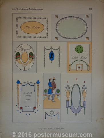 Link to  Aus Biedermeiers raritätenmappe 28Austria 1907  Product