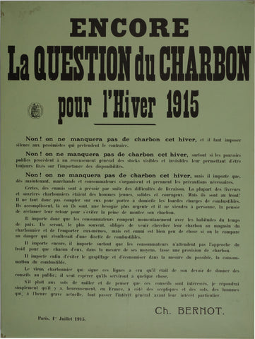 Link to  La Question du CharbonFrance 1915  Product