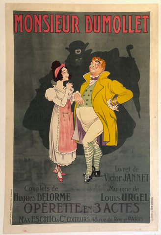 Link to  Monsieur Dumollet PosterFrance, c. 1922  Product