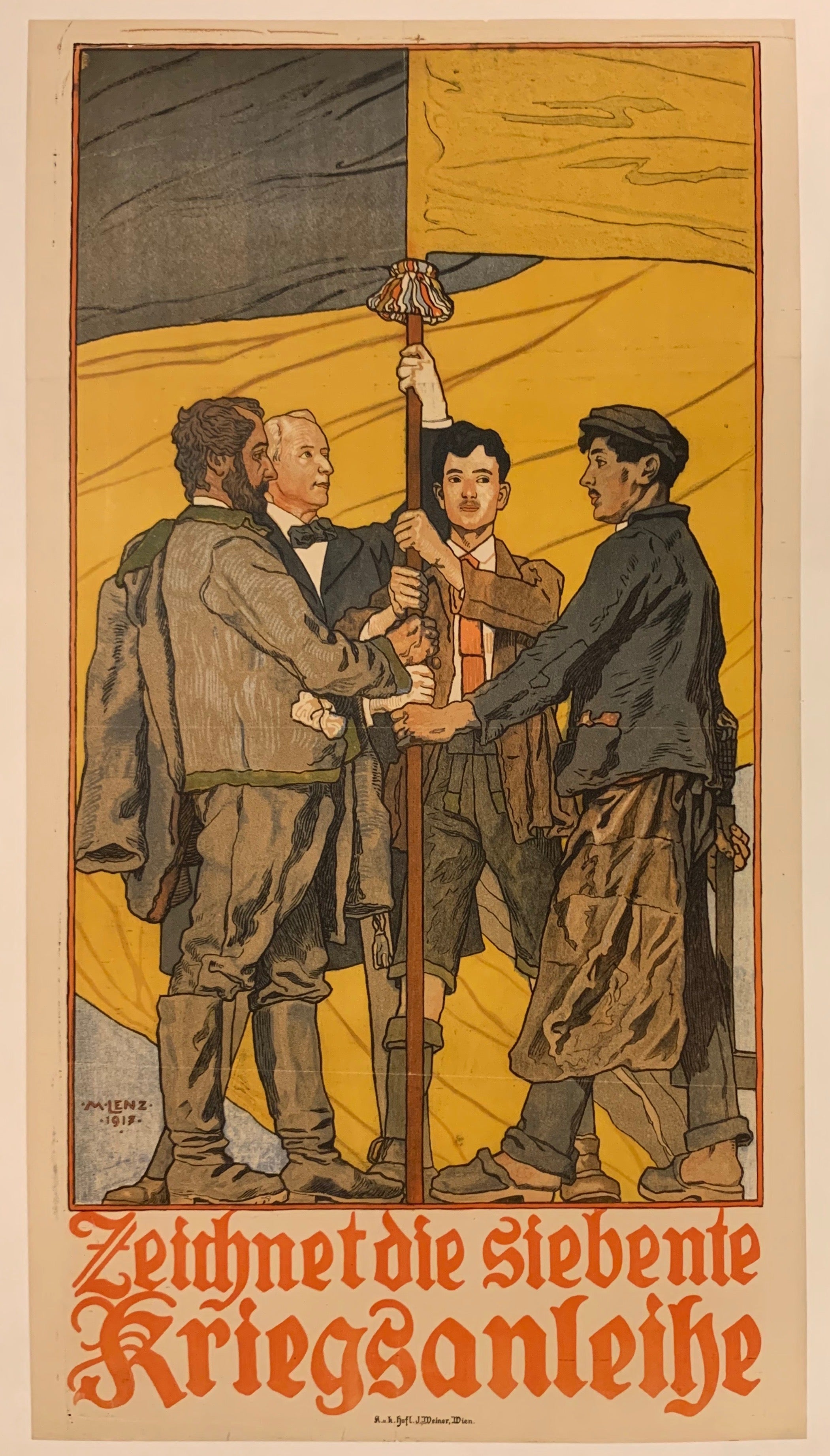 Kriegsanleihe Poster ✓