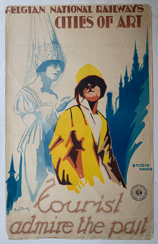 Link to  Belgian National Railways Cities of Art PosterBelgium, c. 1928  Product