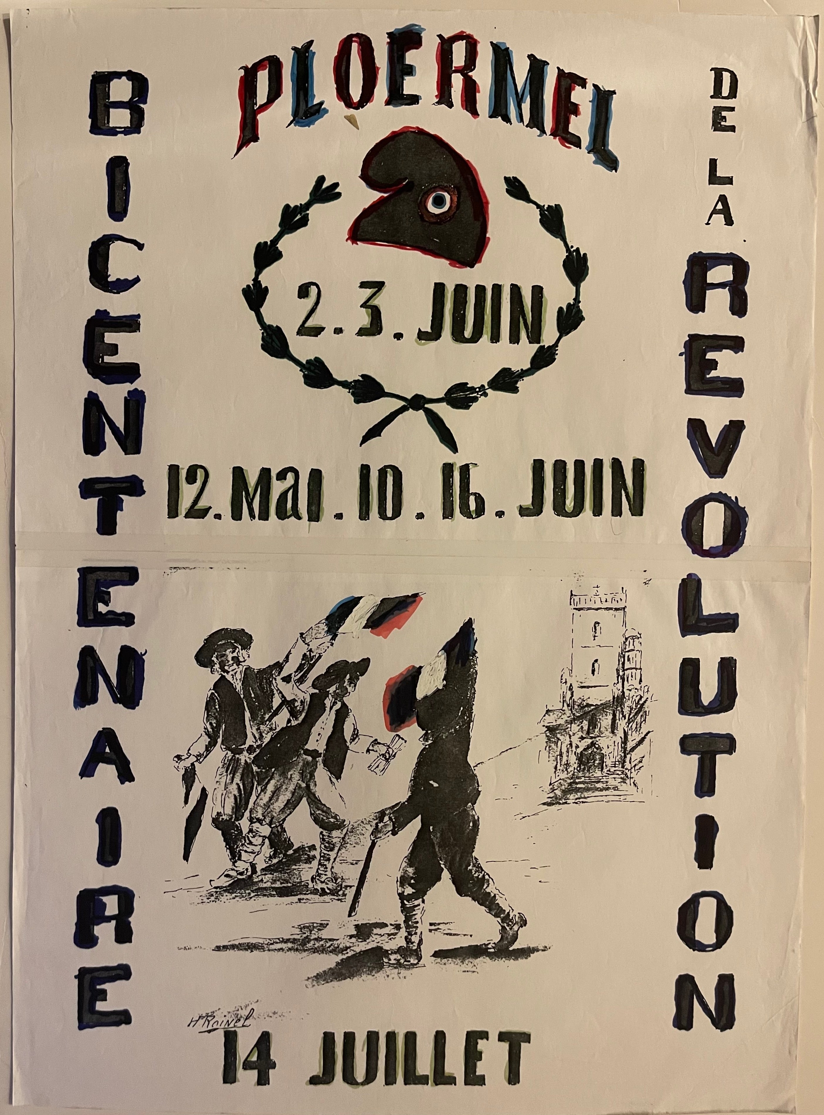 Ploermel Bicentenaire Revolution Poster