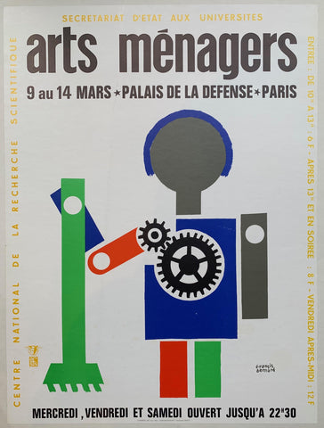 Link to Arts Menagers 9 Au 14 Mars - Palais de la Defense Paris ✓France, C. 1960 Product
