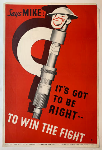 Link to  It's Got to be Right PosterCanada, c. 1945  Product