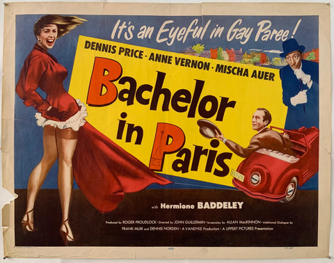 Link to  Bachelor In Paris PosterU.S.A FILM,1952  Product