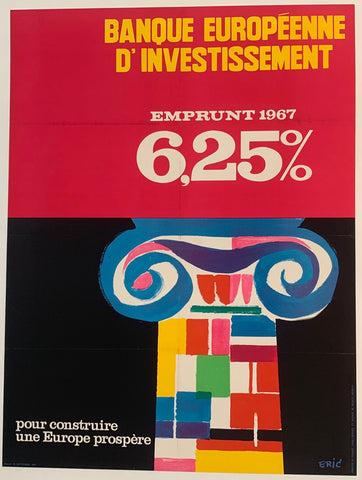 Link to Banque Européenne D'Investissement Emprunt 1967 6,25% pour construire une Europe prospereFrance, C. 1967 Product