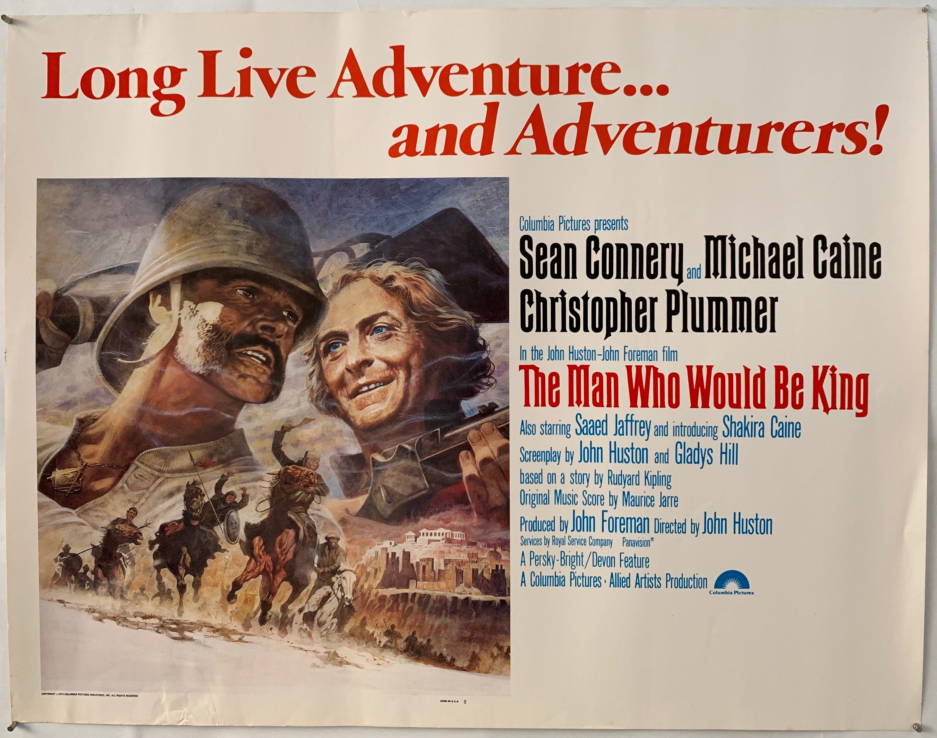The Man Who Would Be King Poster