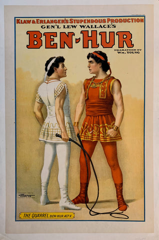 Link to Klaw & Erlanger's Stupendous Production Gen'l Lew Wallace's Ben-HurLondon Product