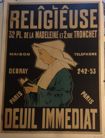Link to  A La Religieuse Deul ImmediatFrance, C.1900  Product