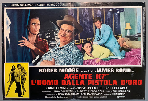 Link to Agente 007: L'Uomo Dalla Pistola D'Oro Film PosterITALY FILM, 1974 Product
