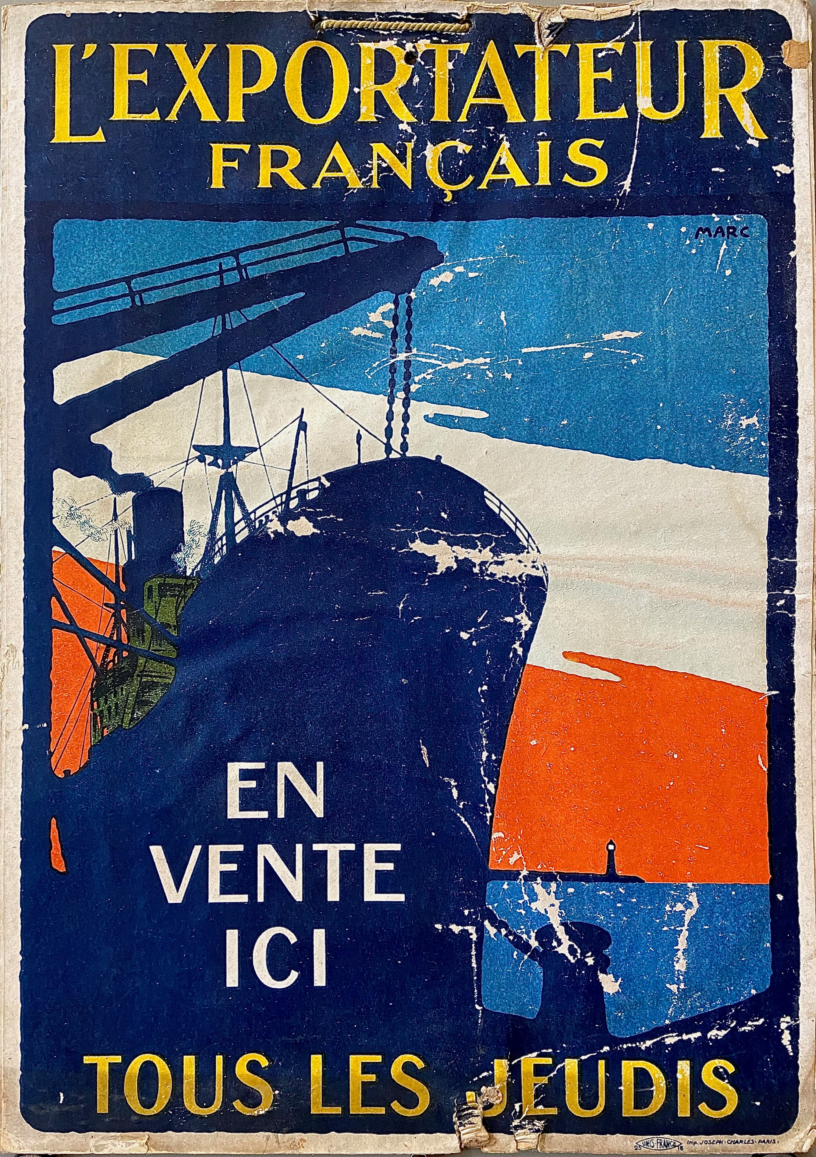 poster of a ship
