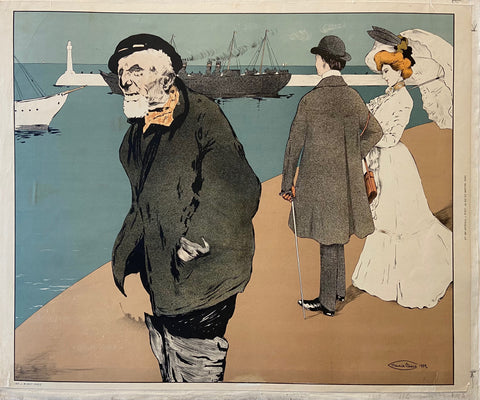 Link to  Figures on a Dock PrintFrance, 1902  Product