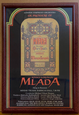Link to  Mlada Framed PosterUK, 1989  Product