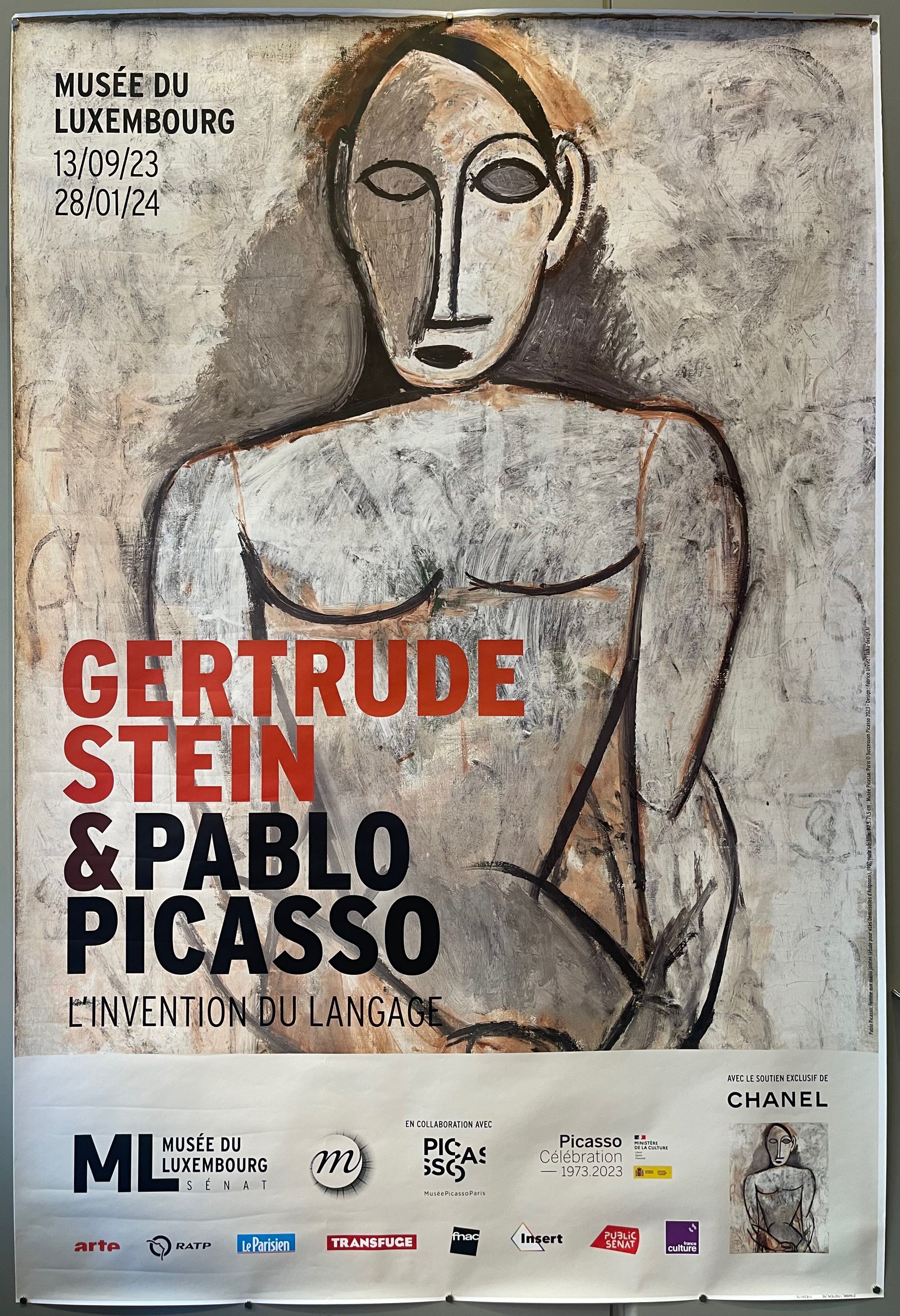 Gertrude Stein & Pablo Picasso Poster