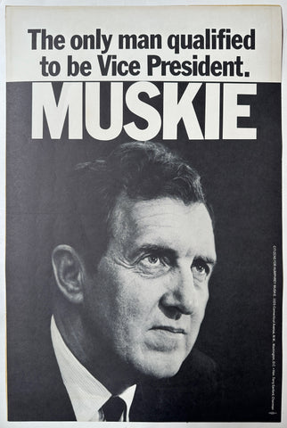 Link to  Muskie For Vice President PosterUSA, 1968  Product