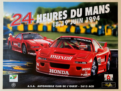 Link to  24 Heures Du Mans 1994 Poster #2France, 1994  Product