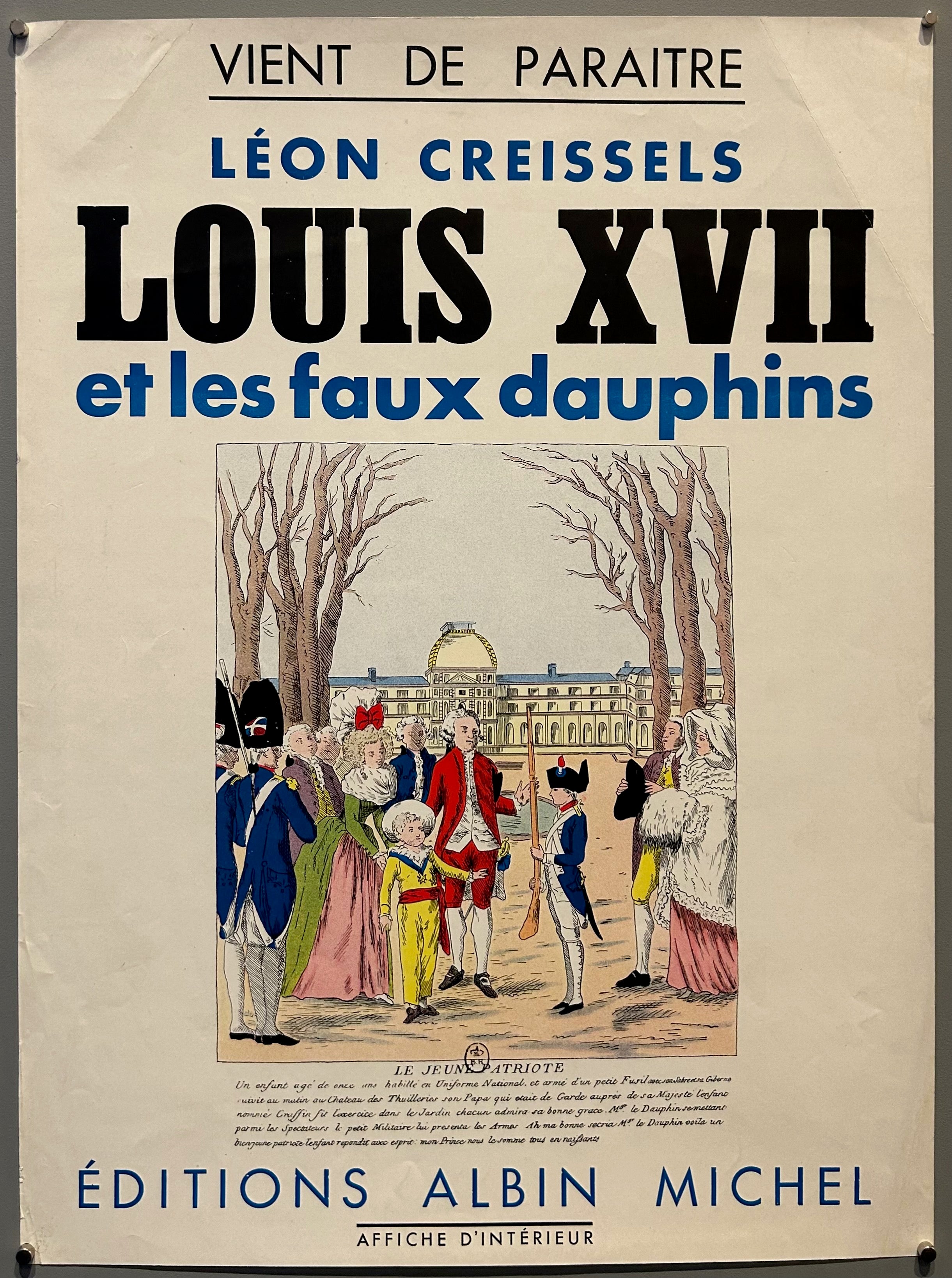 Louis XVII et Les Faux Dauphins Poster