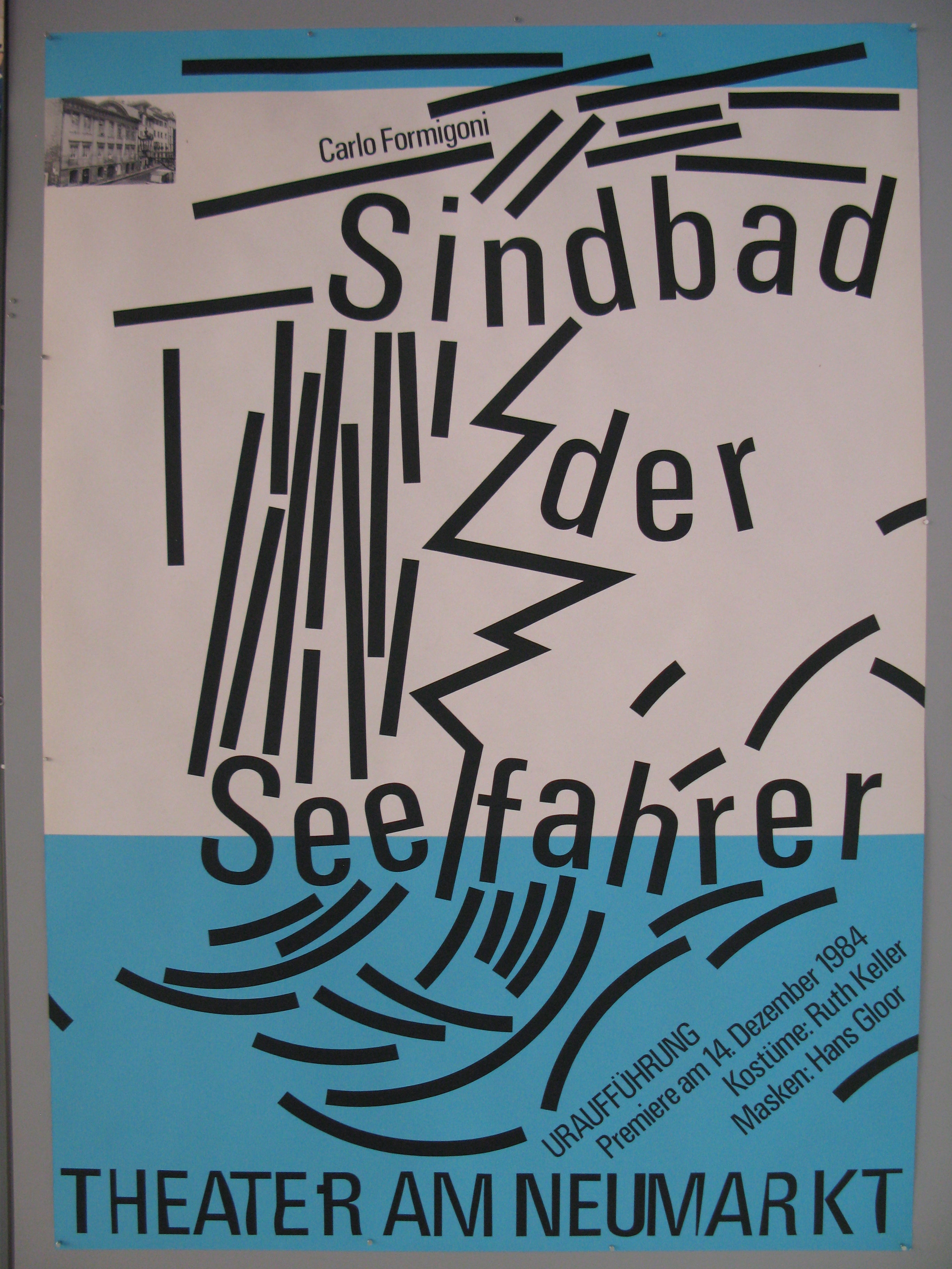 Sindbad der Seefahrer Swiss Poster