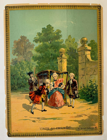 Link to  Visitez au Chauteau PrintFrance, c. 1900  Product