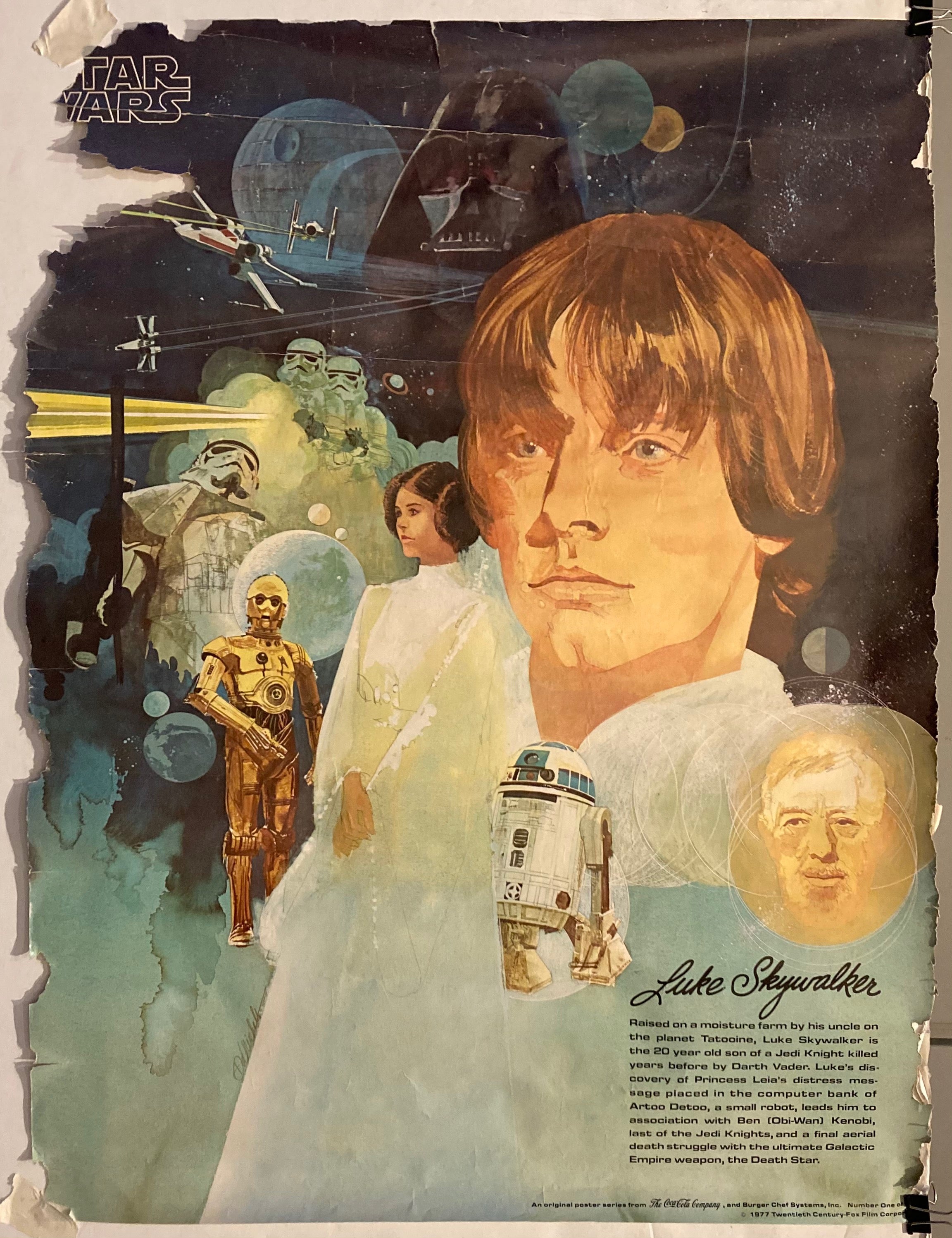 Luke Skywalker Poster