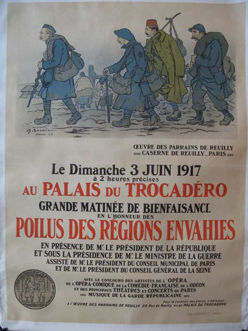 Link to Au Palias Du Trocadero Poilus Des Regions EnvahiesA. Barrere Product