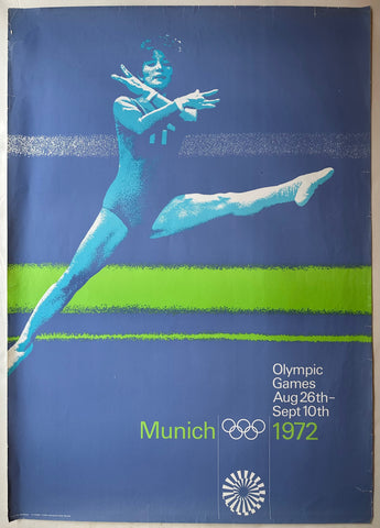 Link to  Munich 1972 Olympic Games Gymnastics PosterGermany, 1970  Product