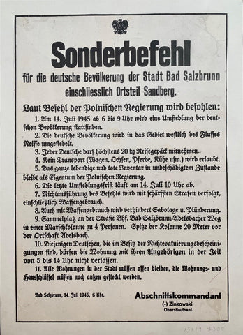 Link to  Sonderbefehl ✓Germany, C. 1945  Product