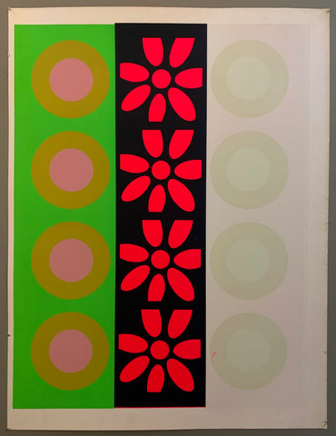 Link to  Double Targets and Flowers #3U.S.A., c. 1965  Product