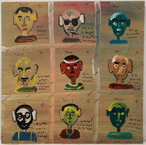 Link to Portraits in Nine Panels #33 The Beaver PaintingU.S.A, c. 1994 Product