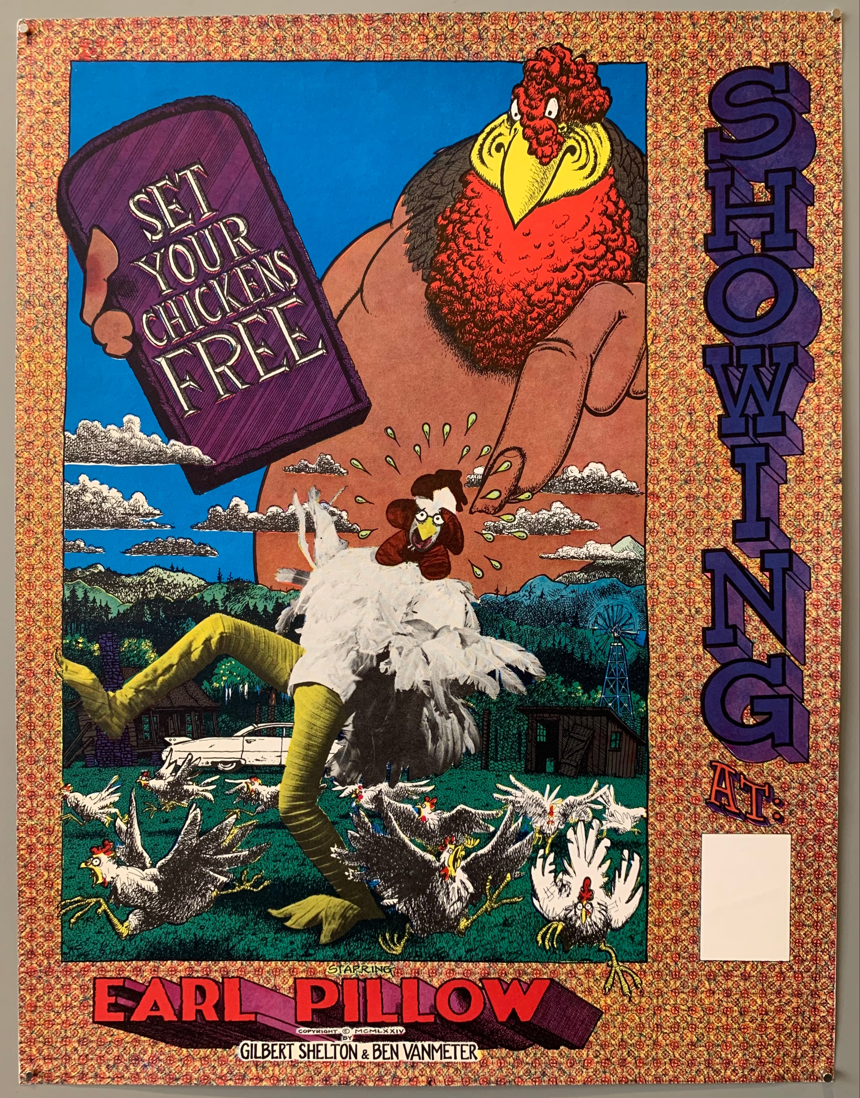 Set Your Chickens Free Poster