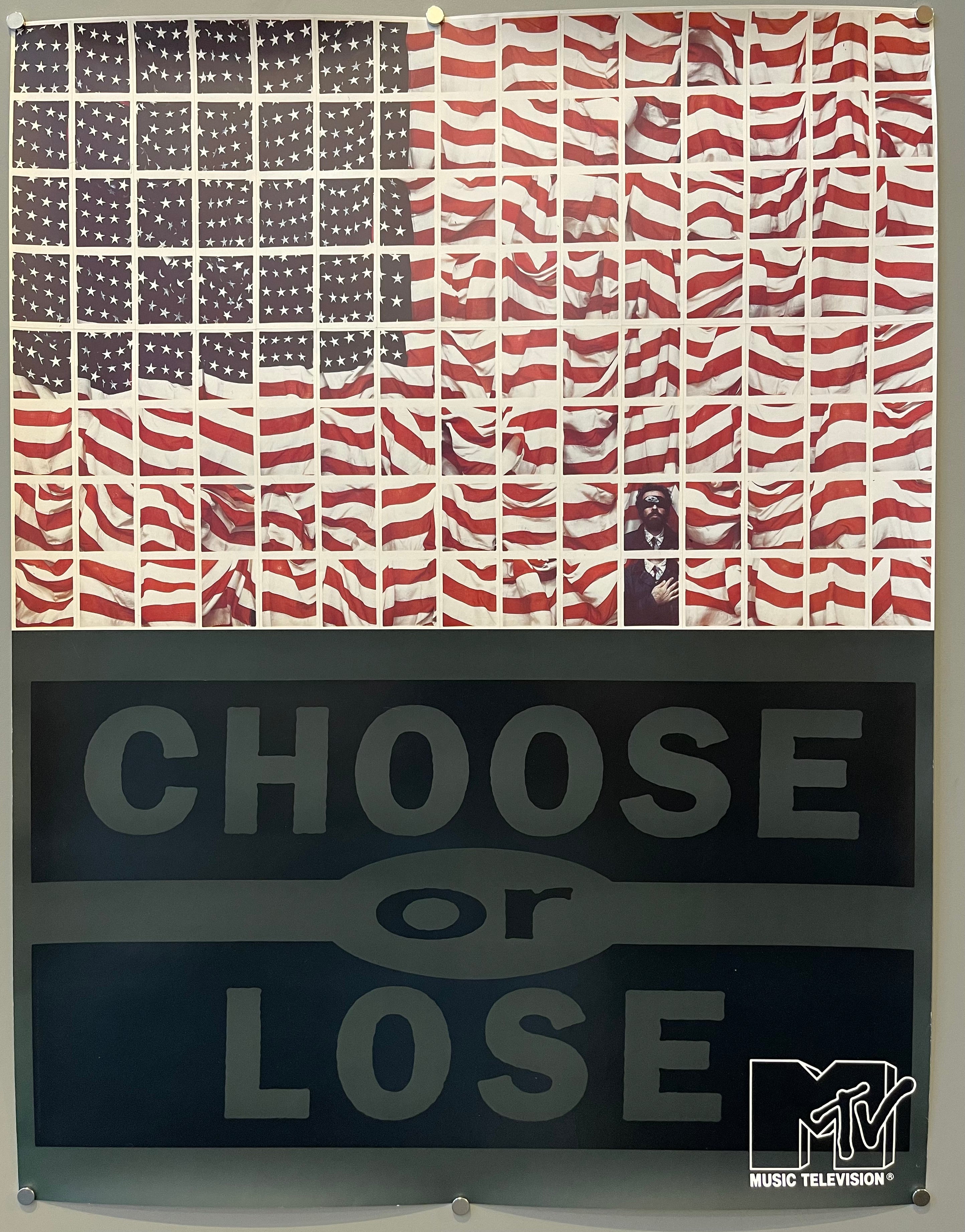 poster of an American flag
