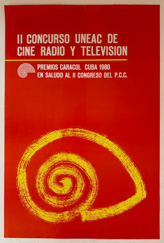 Link to  Premios Caracol Cuba 1980 PosterCuba, 1980  Product