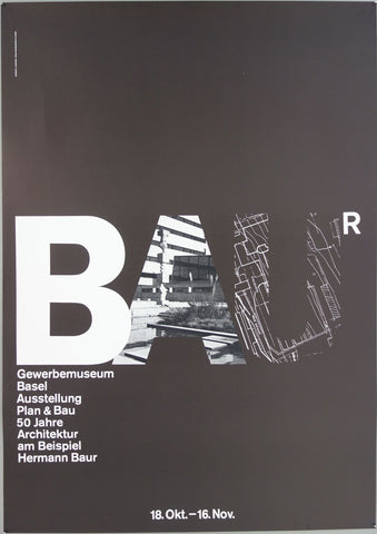 Link to Gewerbemuseum Basel Ausstelung Plan & Bau 50 Jahre Architektur am Beispiel Hermann BaurSwitzerland Product