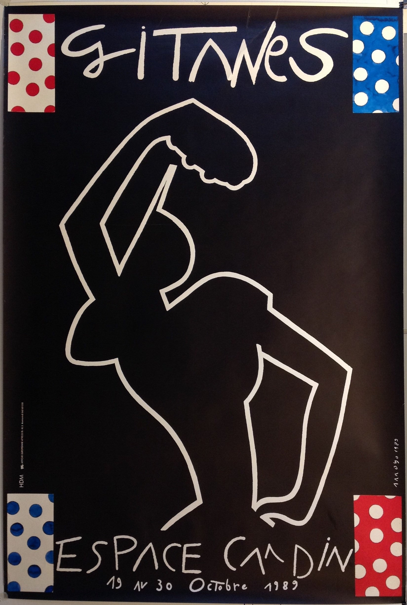 Gitanes Espace Cardin Poster #8