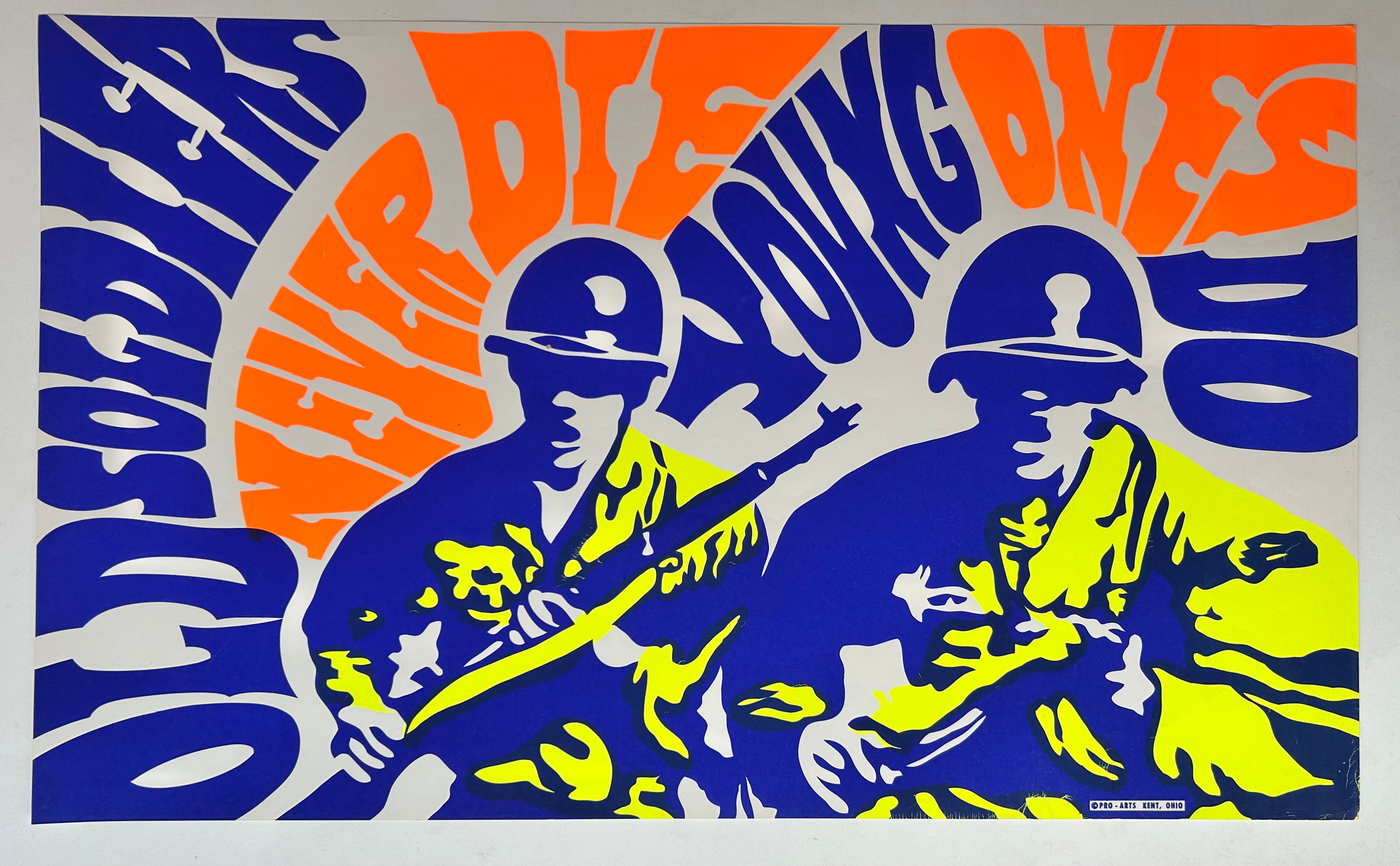 Old Soldiers Never Die; Young Ones Do Poster