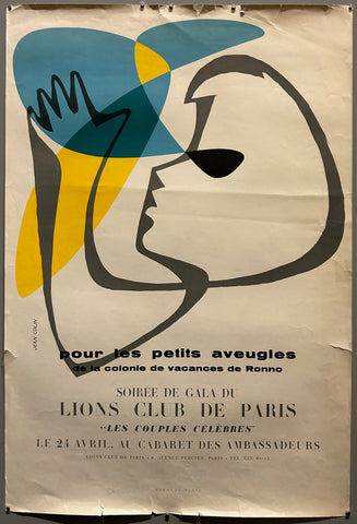 Jean Colin Pour Les Petits Aveugles Poster