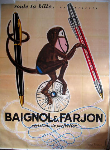 Link to  Baignol & Farjon Pen PosterAndre Francois  Product